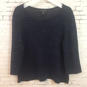 Eileen Fisher Silk Cropped Sweater Sz L